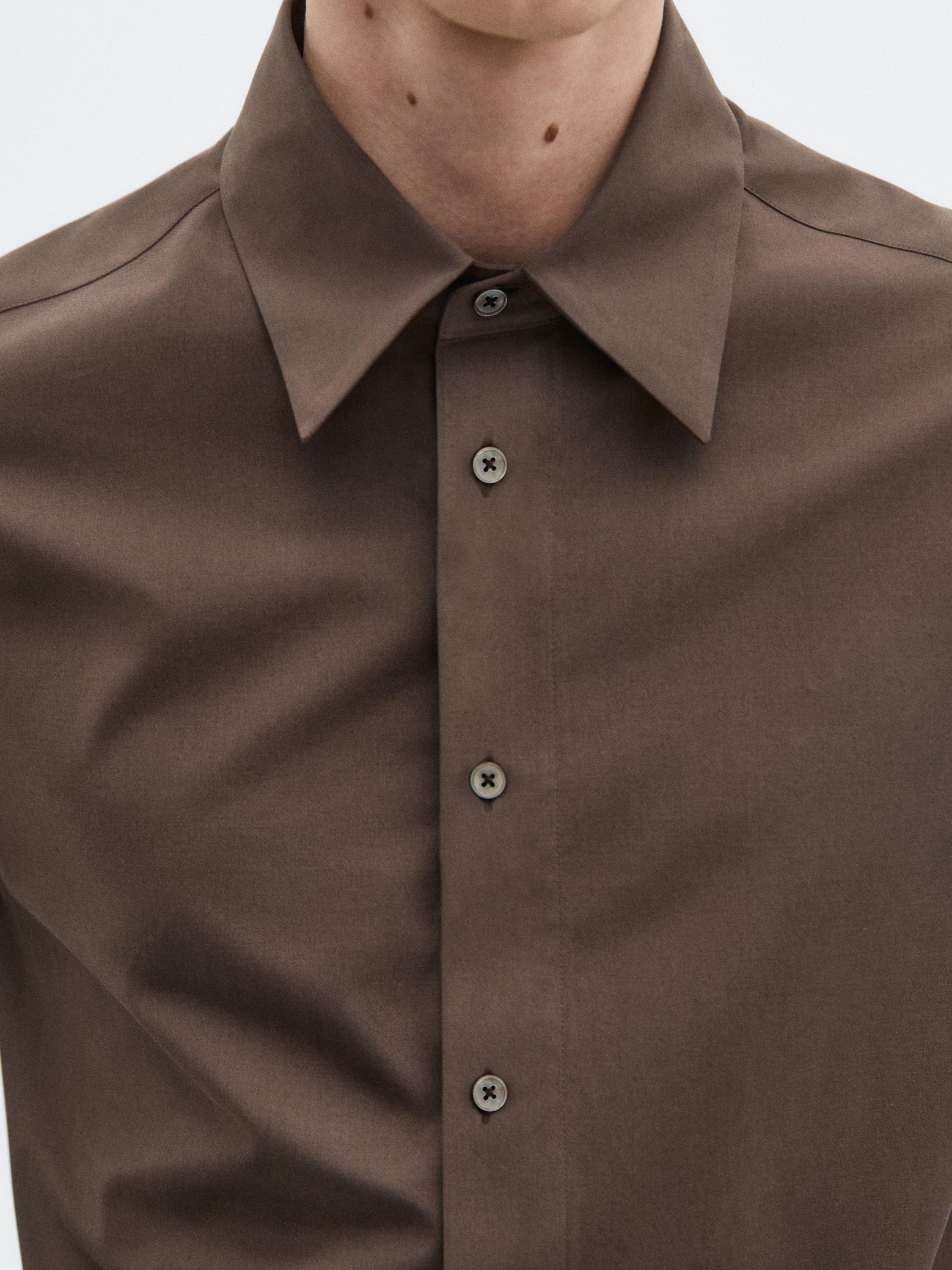 Relaxed fit 100% cotton shirt - LIMITED